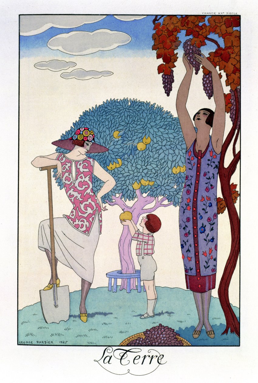 La Terre - Georges Barbier