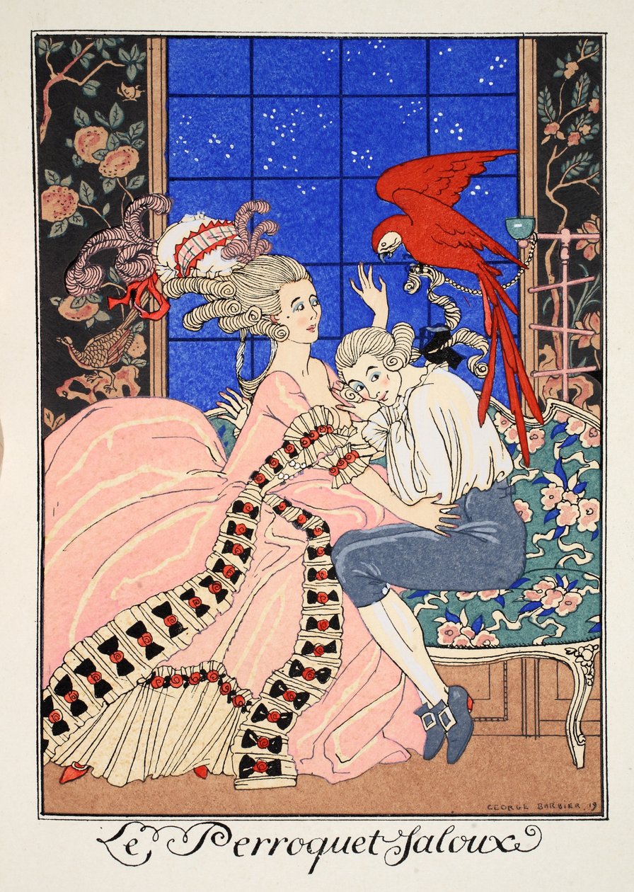 Le Perroquet Jaloux - Georges Barbier