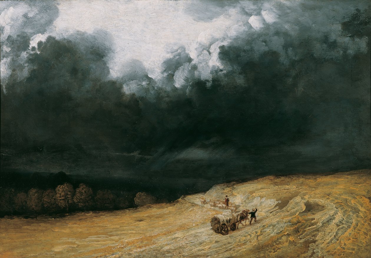 Paysage orageux - Georges Michel