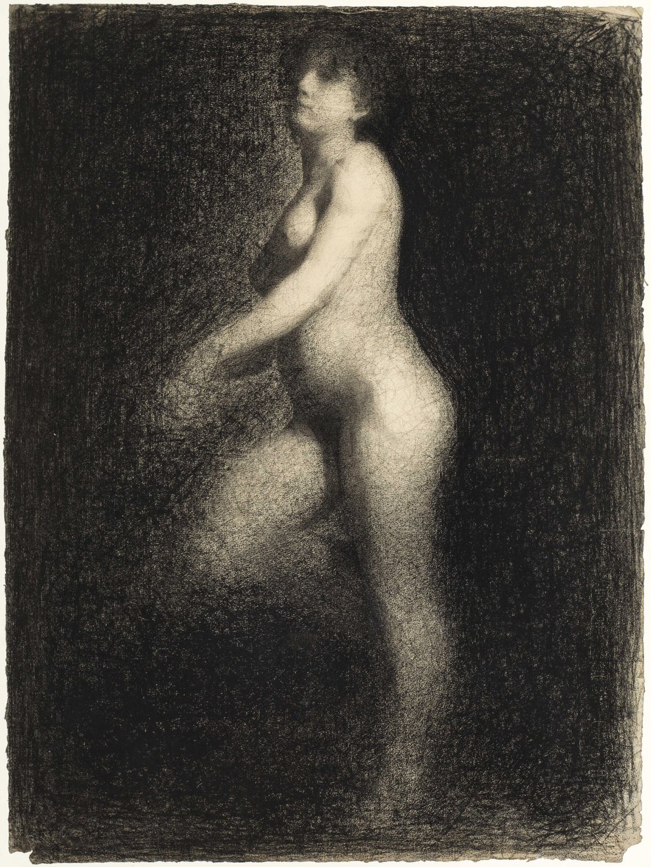 Nu, ca 1881-1882 - Georges Pierre Seurat