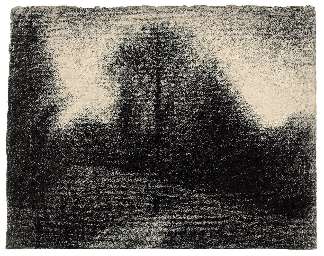 Paysage - Georges Seurat