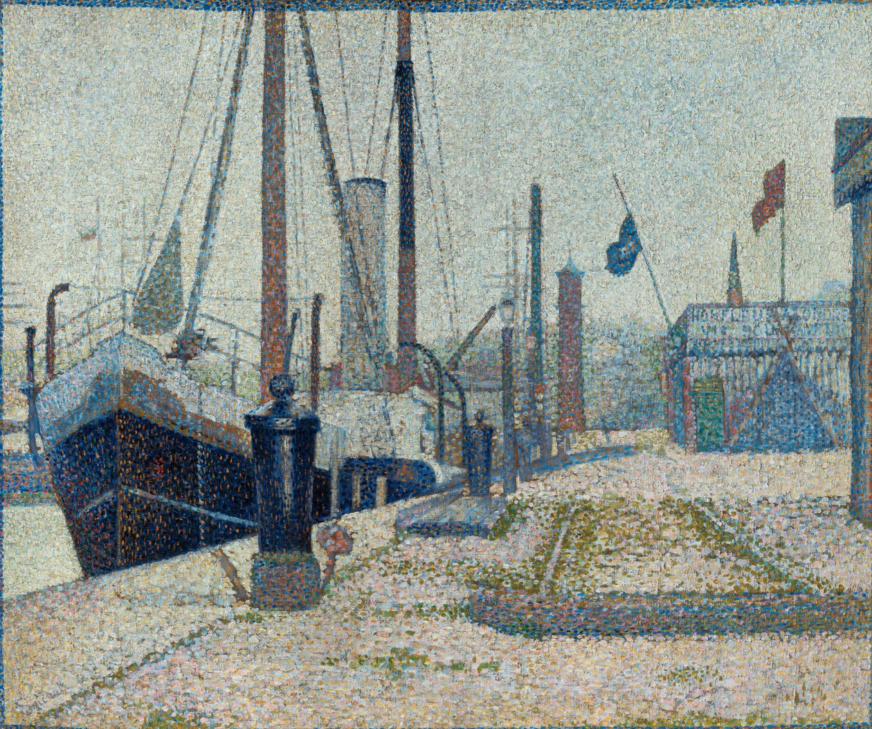 Le Maria à Honfleur - Georges Seurat