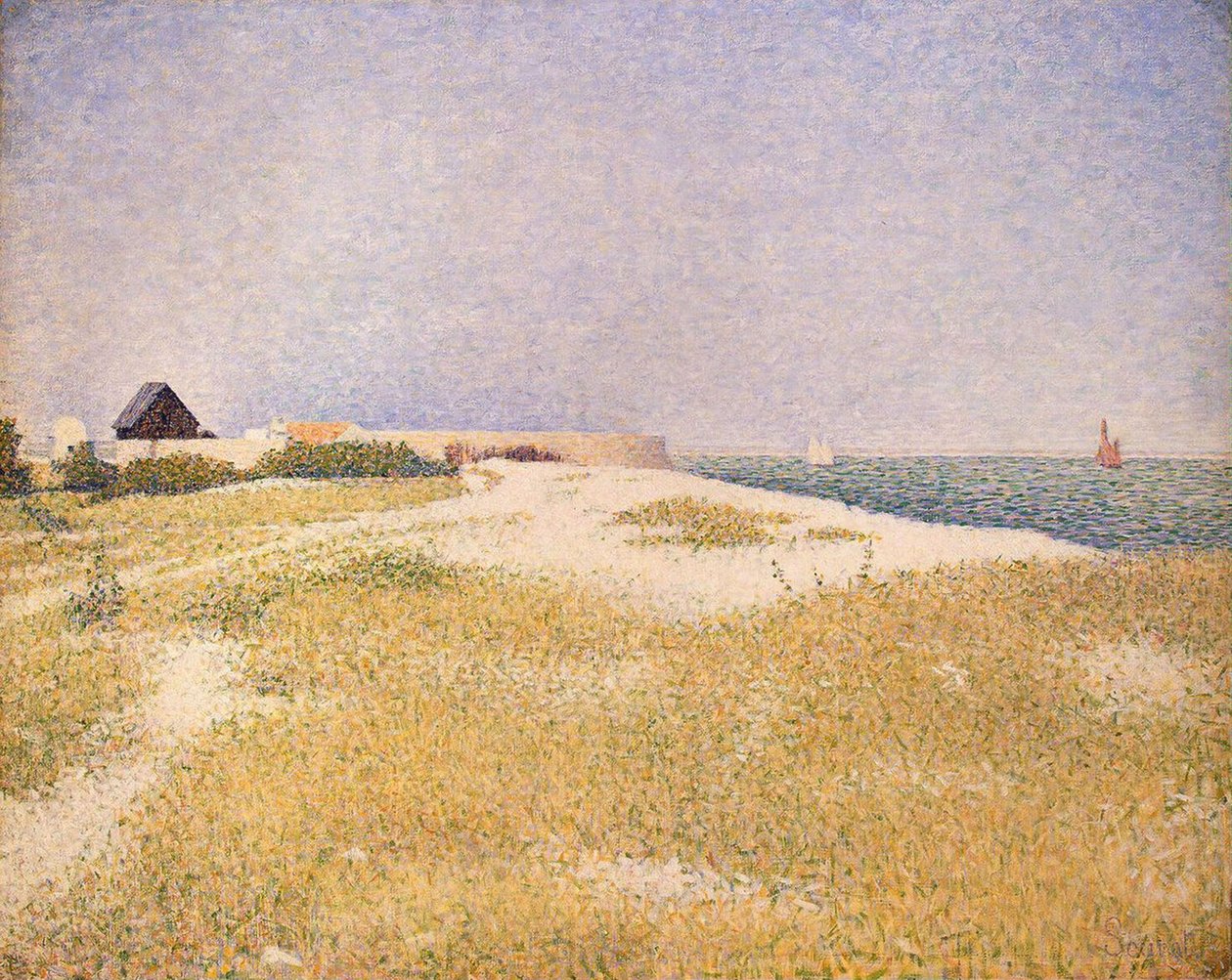 Vue du Fort Samson, 1885 - Georges Seurat