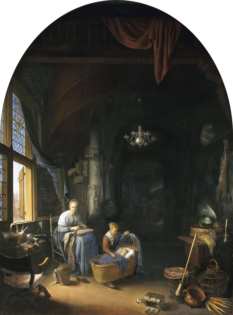 La jeune mère - Gerrit Dou