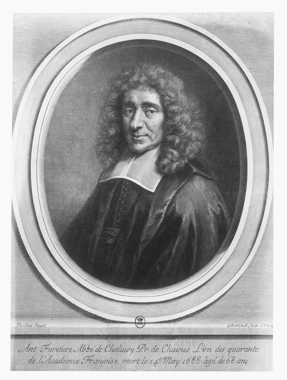 Antoine Furetière - Gérard Edelinck