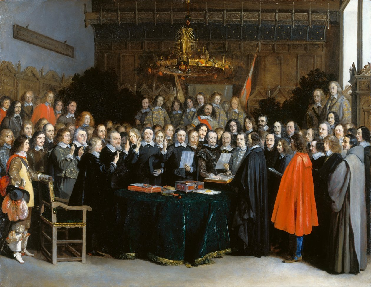 Ratification du traité de Münster, 15 mai 1648 - Gerard ter Borch