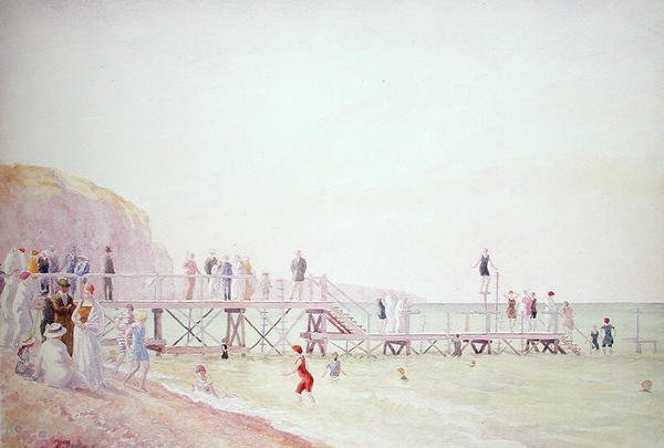 La plage - Gerard Chowne