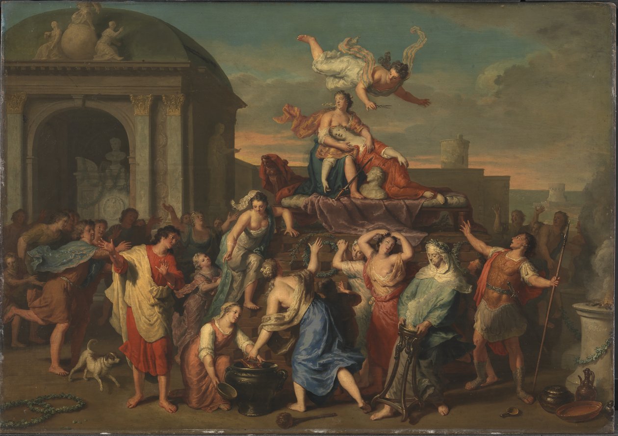 La mort de Didon - Gerard Hoet I