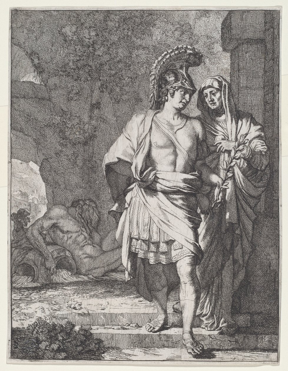 Énée et la Sibylle - Gerard de Lairesse