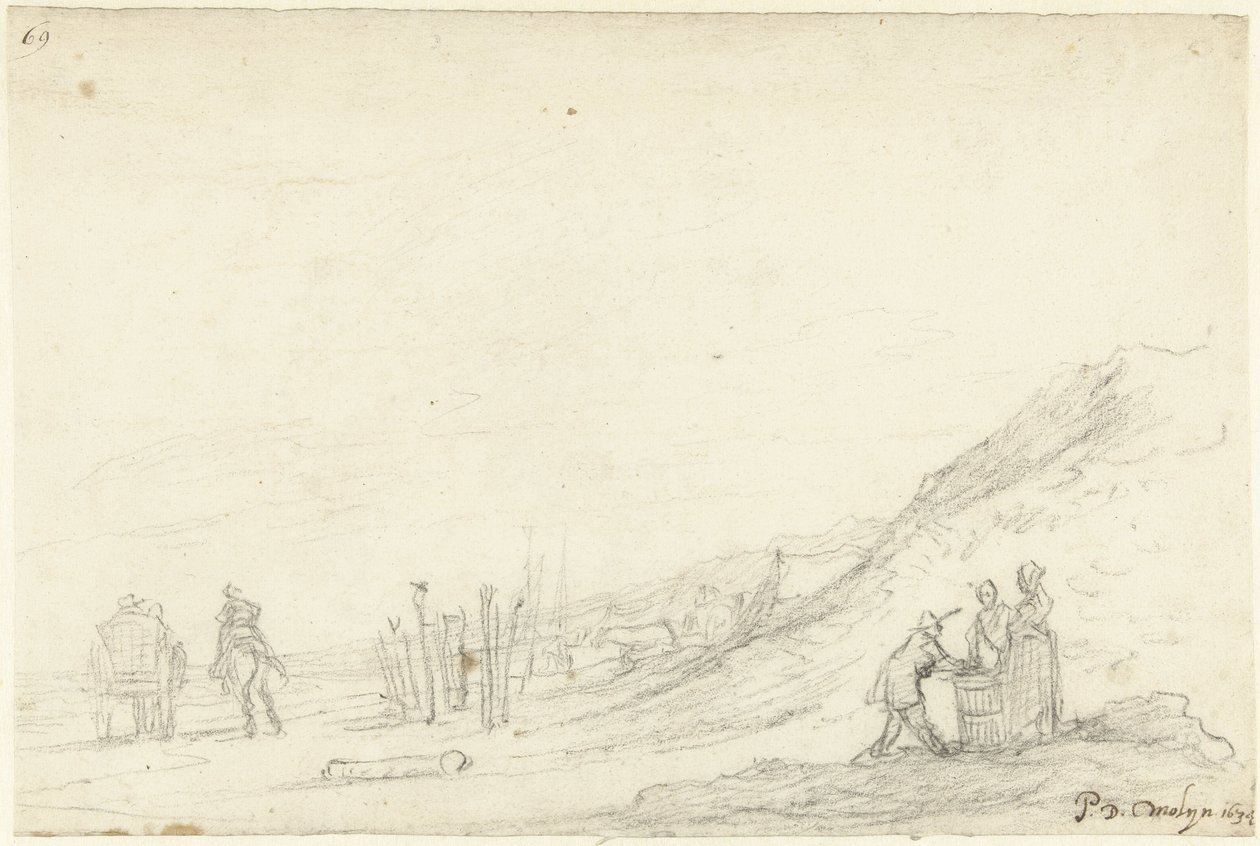Vue de plage - Gerard ter Borch (II)