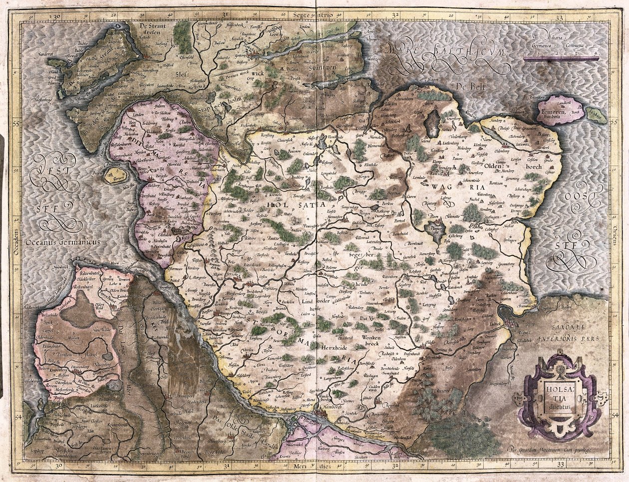 Alsace, Allemagne - Gerardus Mercator