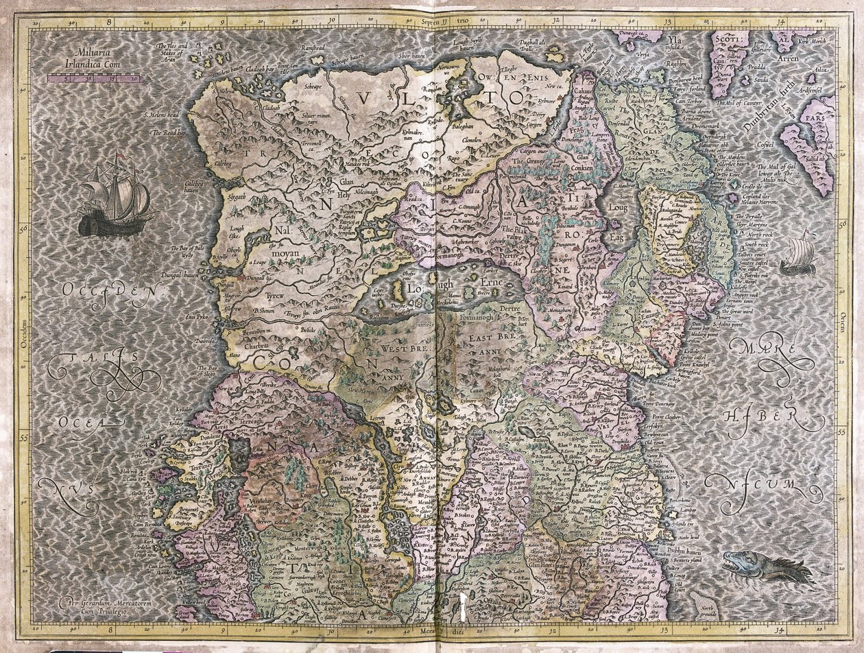 Irlande - Gerardus Mercator