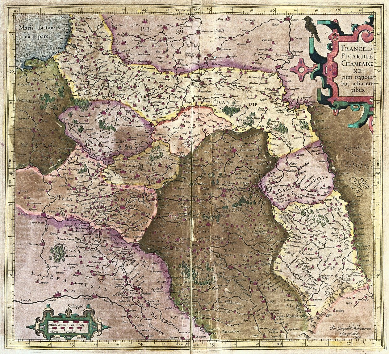 Picardie, Champagne, France - Gerardus Mercator
