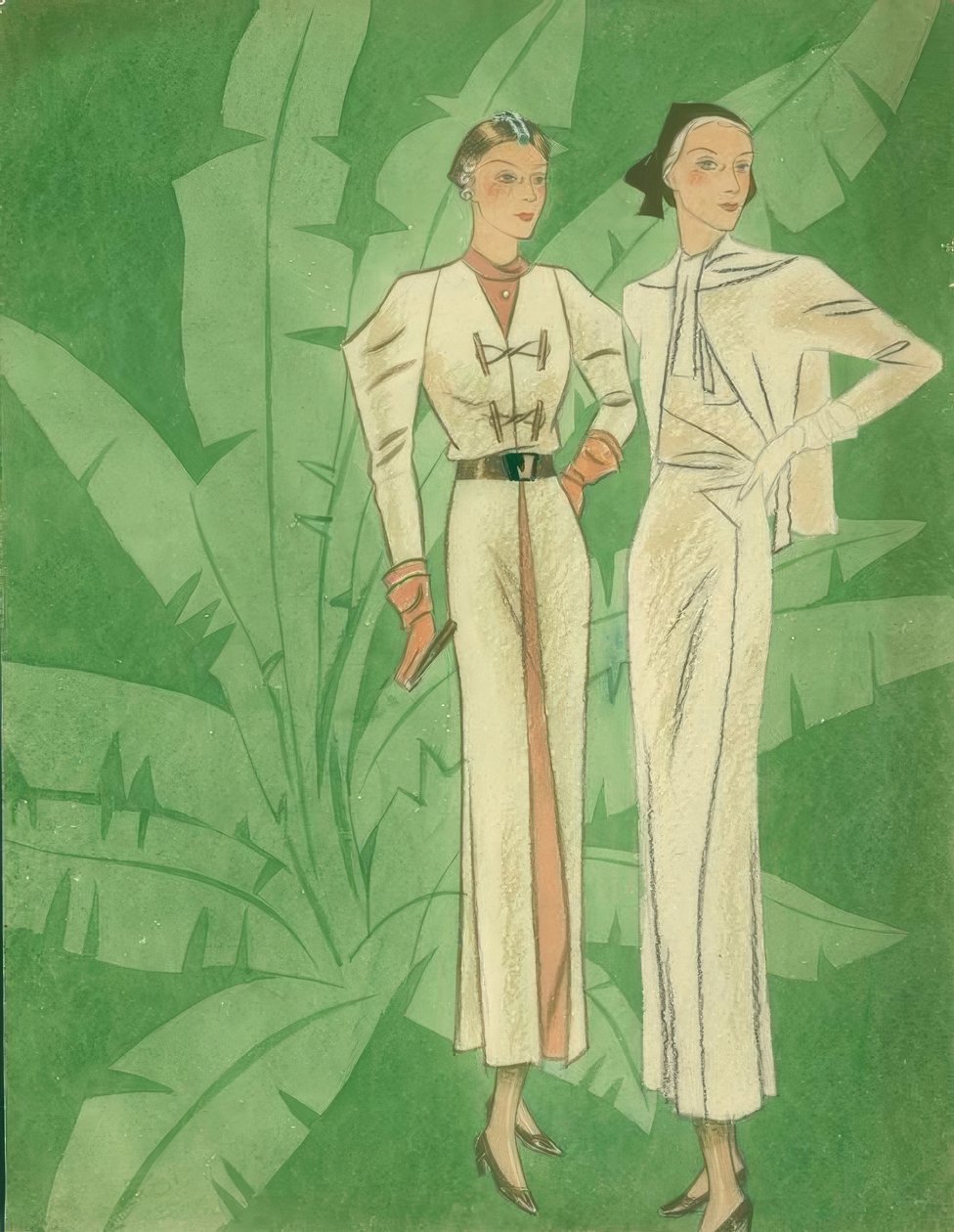 Mode féminine 1934 / Robes / Gerd Hartung - Gerd Hartung