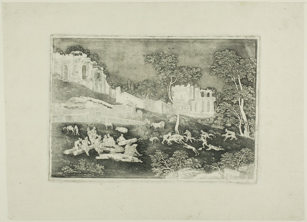 Chasse au sanglier - Gerhard Janssen