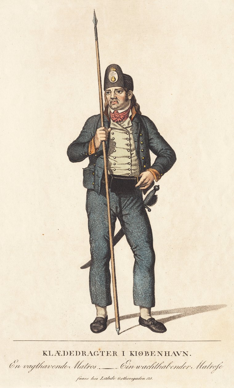 Un matelot de garde - Gerhard Ludvig Lahde