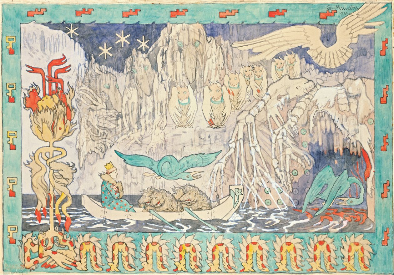 La tanière du géant - Gerhard Munthe