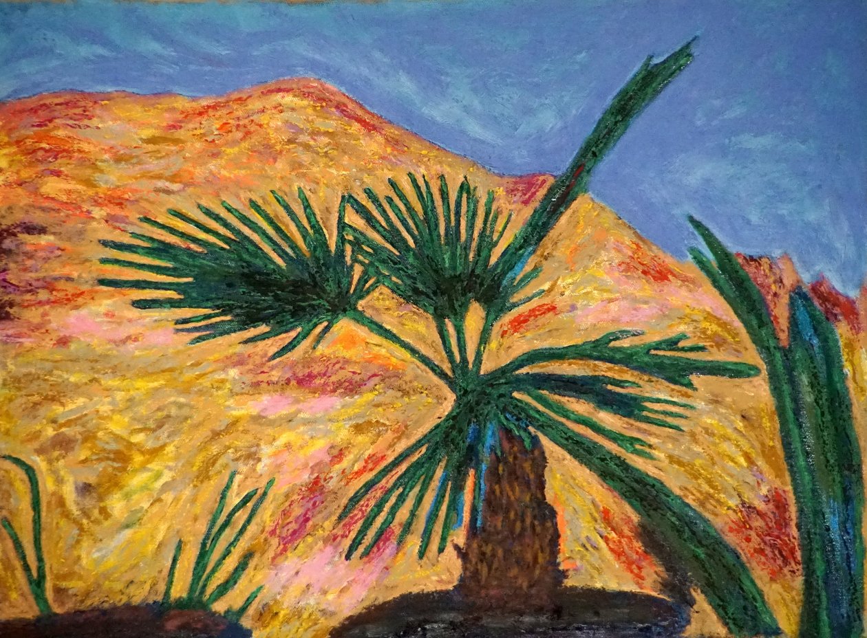 Porche de Palma,2017 (oil on canvas) - Gerhardt Isringhaus