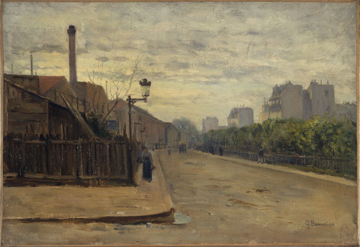 Rue Auguste-Cain, vers 1900 - Germain Eugene Bonneton