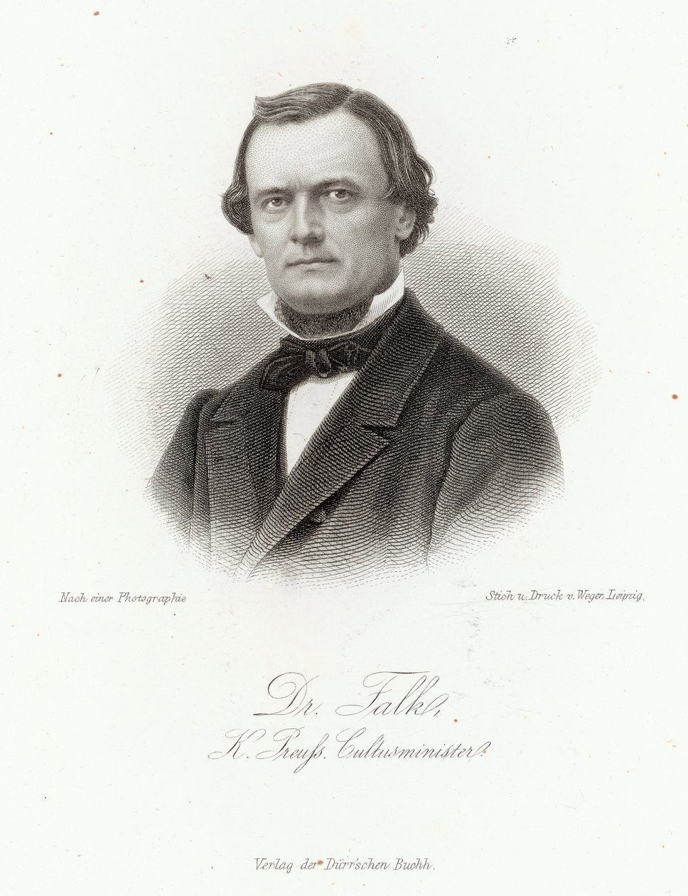 Dr Adalbert Falk (1827-1900) dans 