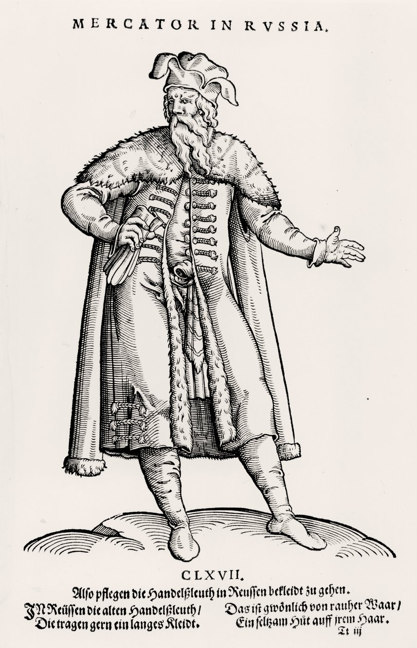 Gerard Mercator (1512-94) en Russie - German School