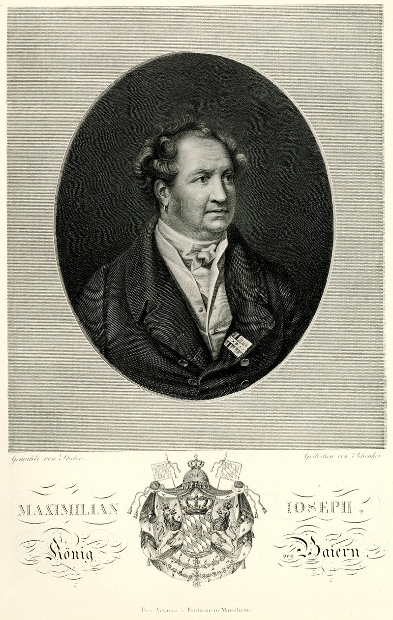 Maximilien I. Joseph (Bavière), 1884-90 - German School
