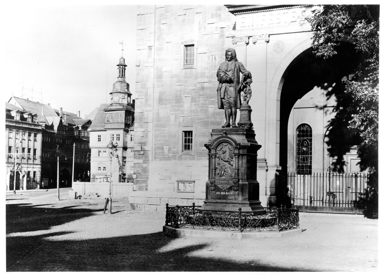 Statue de Johann Sebastian Bach (1685-1750) - German School