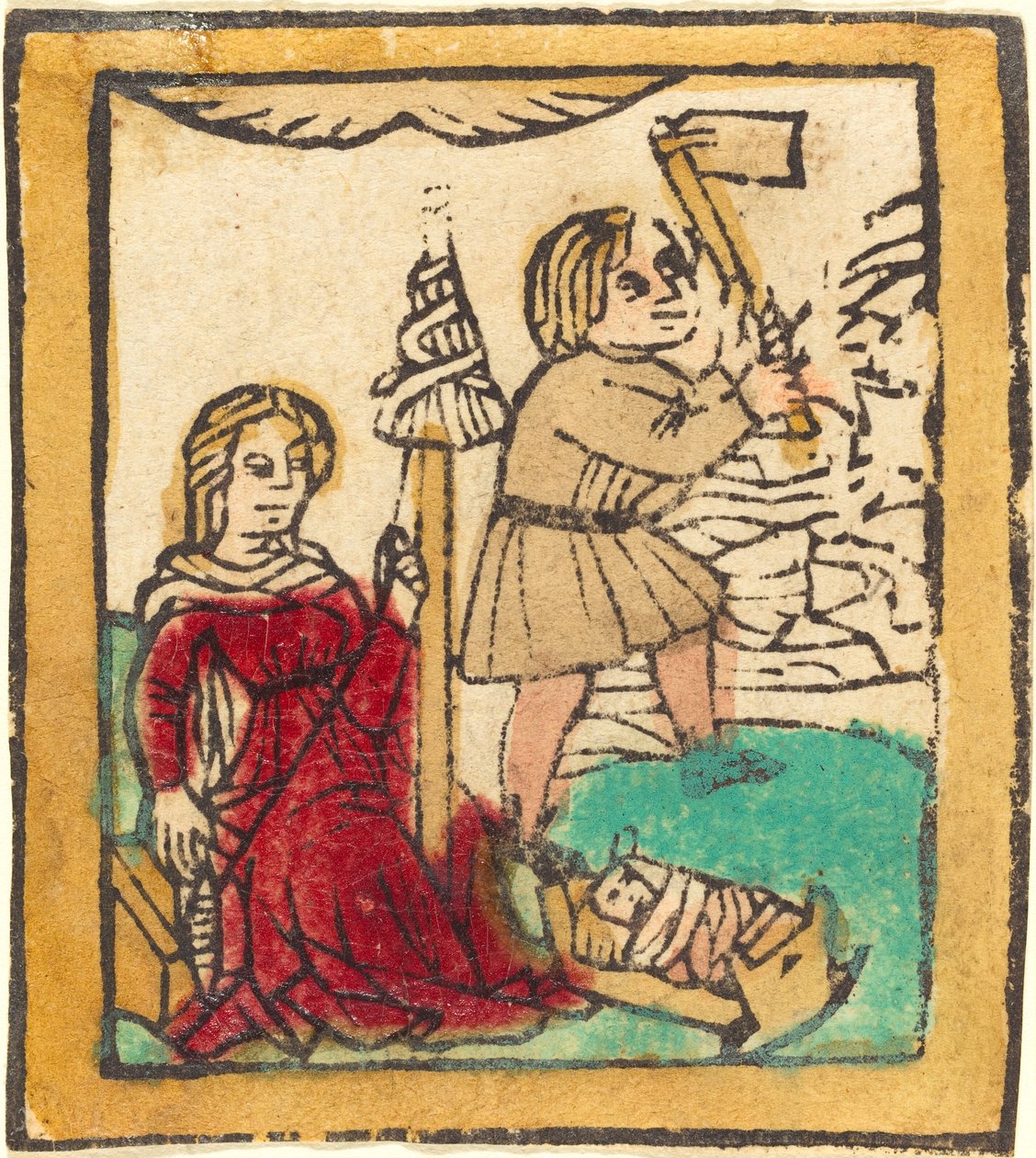 Adam et Ève - German 15th Century