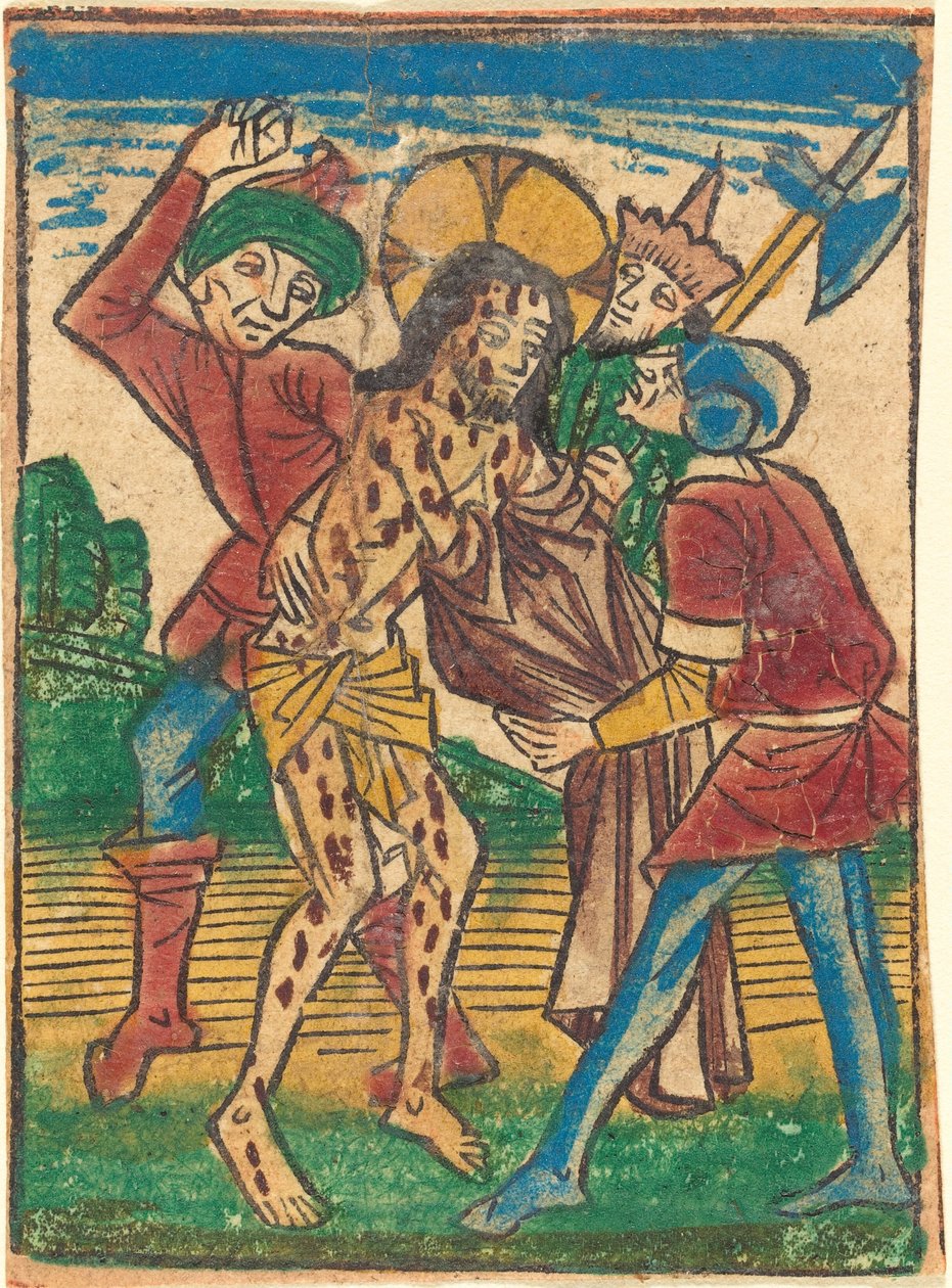 Le Christ Dépouillé - German 15th Century