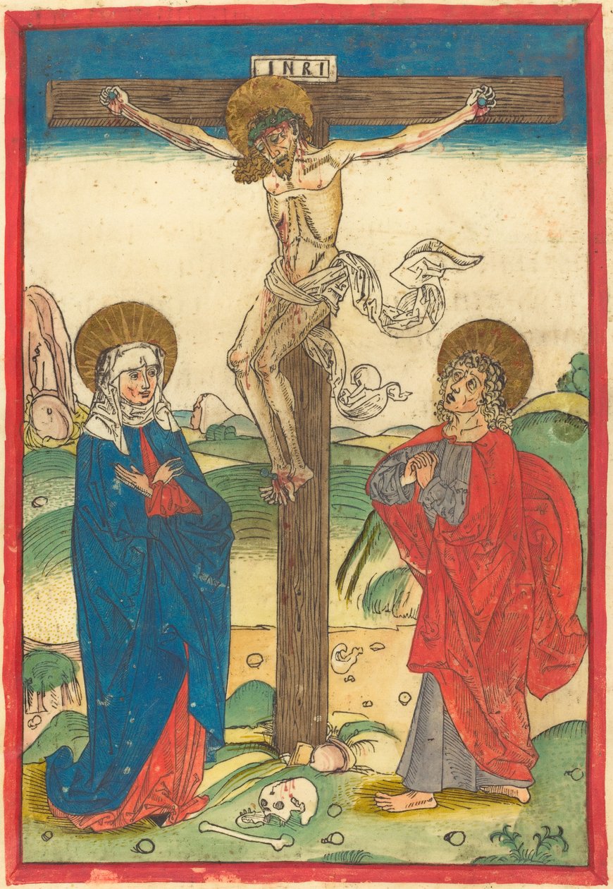Christ sur la croix - German 15th Century