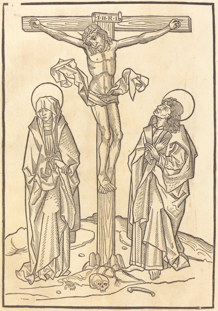 Christ sur la croix - German 15th Century