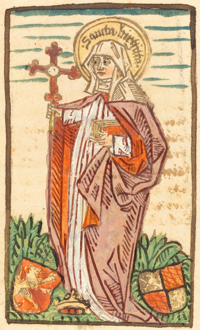 Sainte Brigitte - German 15th Century