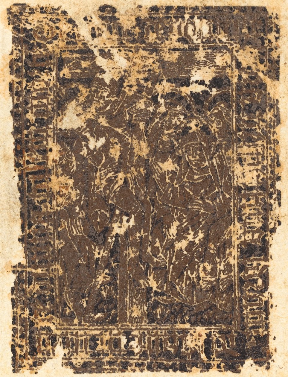 Descente de croix - German 15th Century