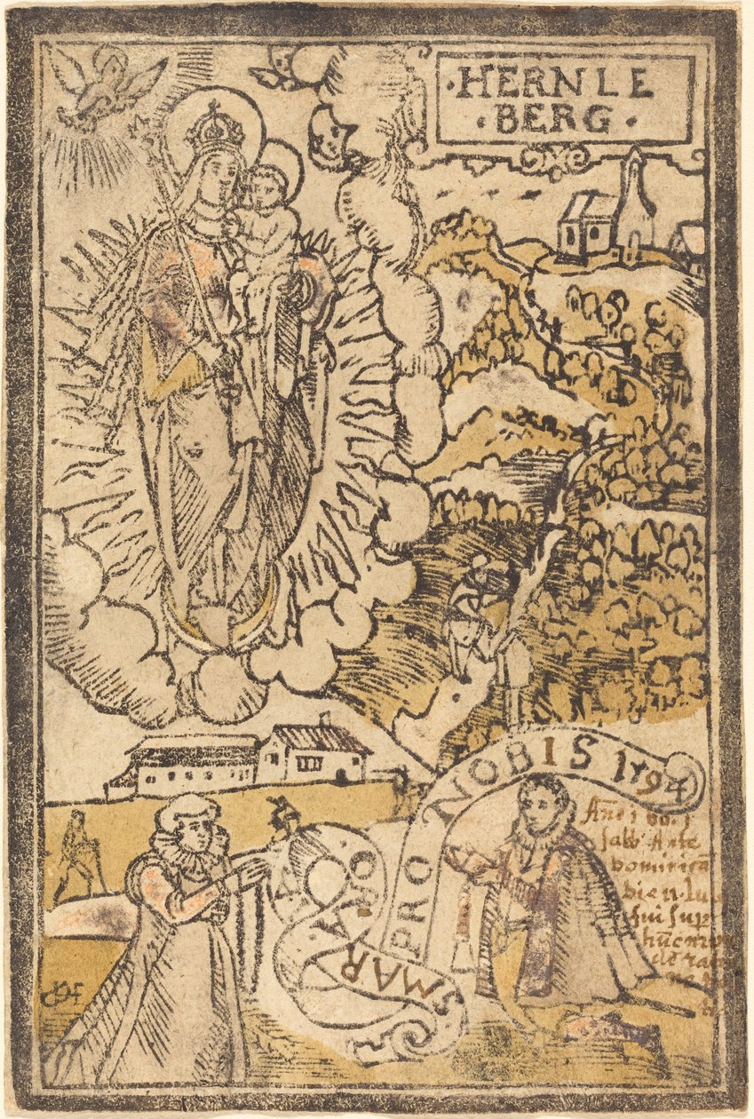 Madone de Hernleberg - German 16th Century