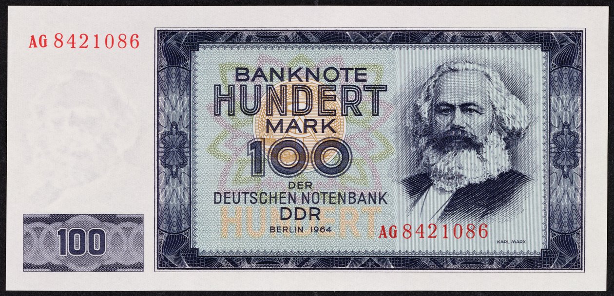 Billet de cent marks, 1964 - German School