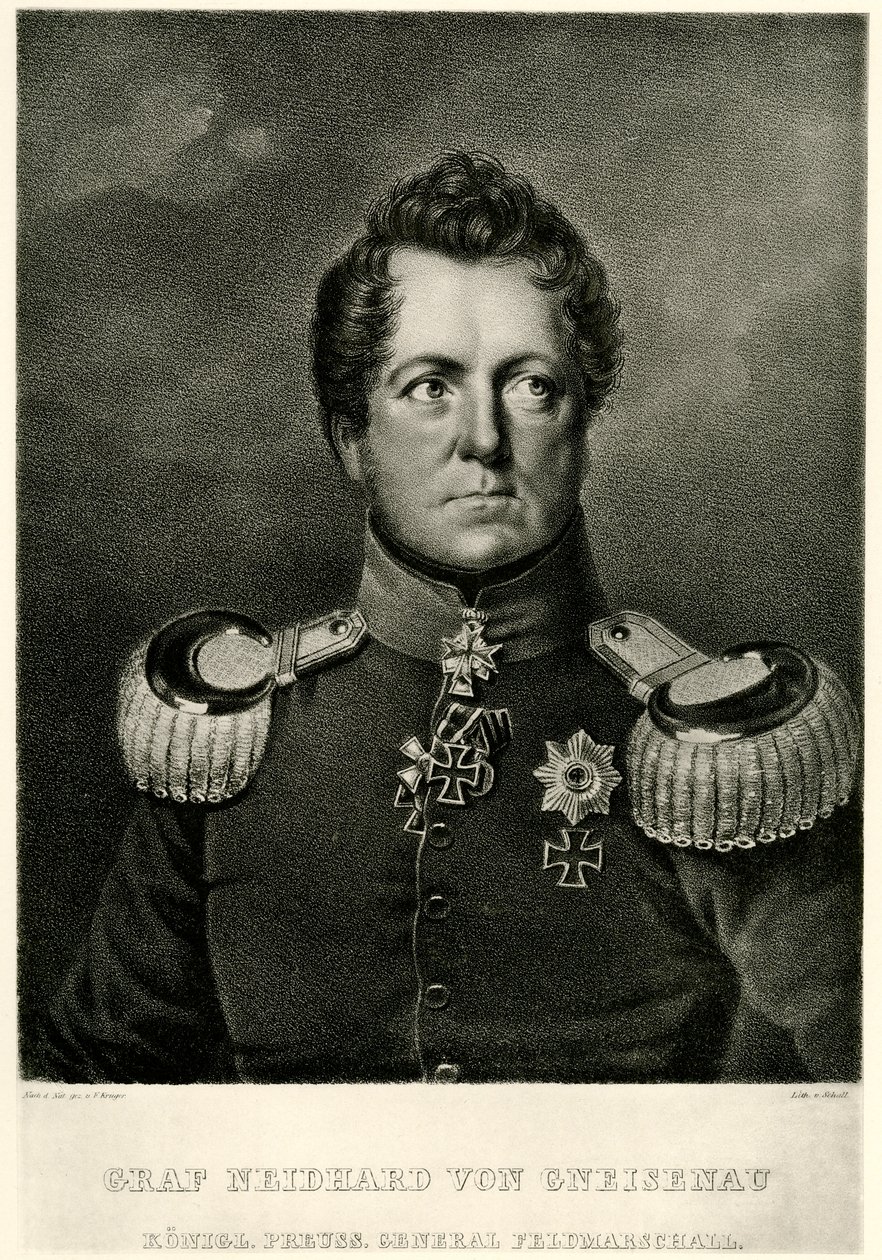August Graf Neidhard von Gneisenau - German School