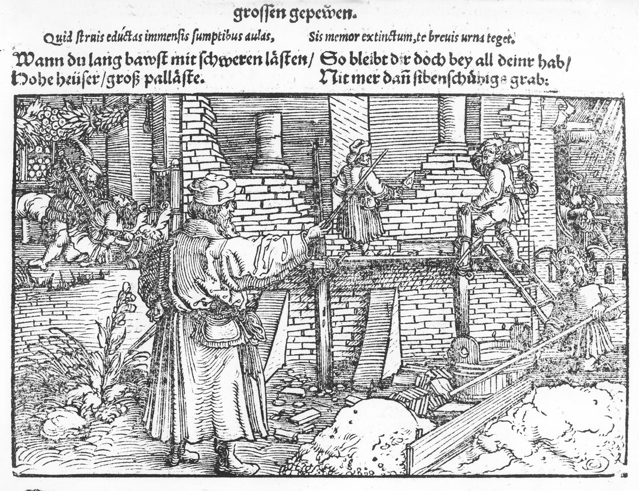 Bâtiment, c.1520 - German School