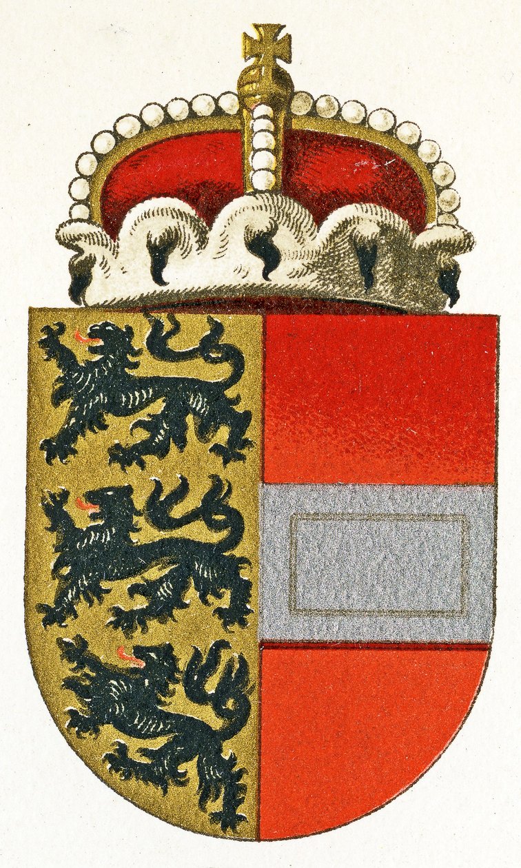 Armoiries de Carinthie, vers 1898 - German School