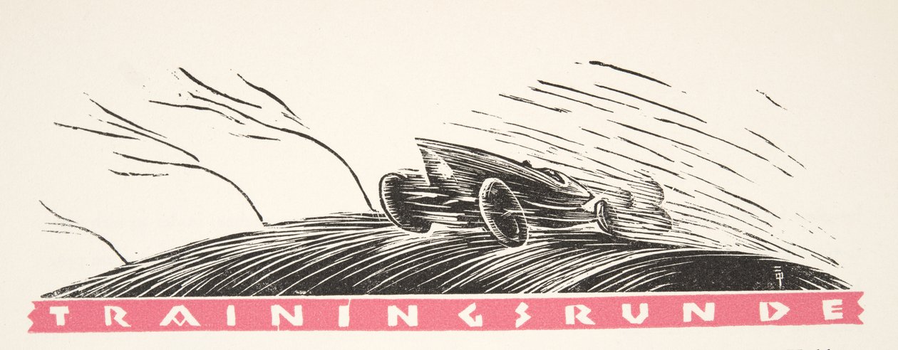 Illustration de Styl, pub.1922 - German School