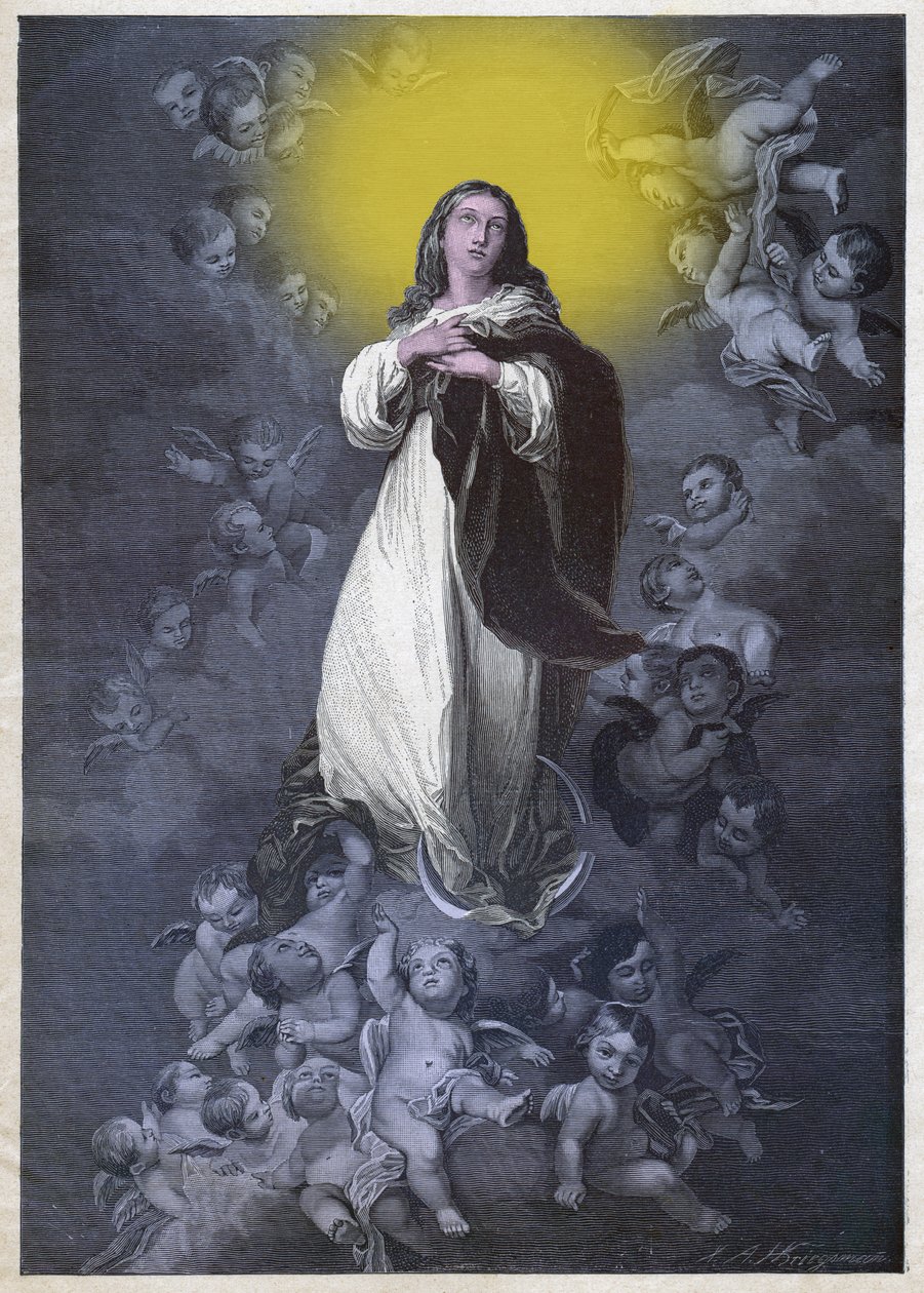 Immaculée Conception (gravure) - German School