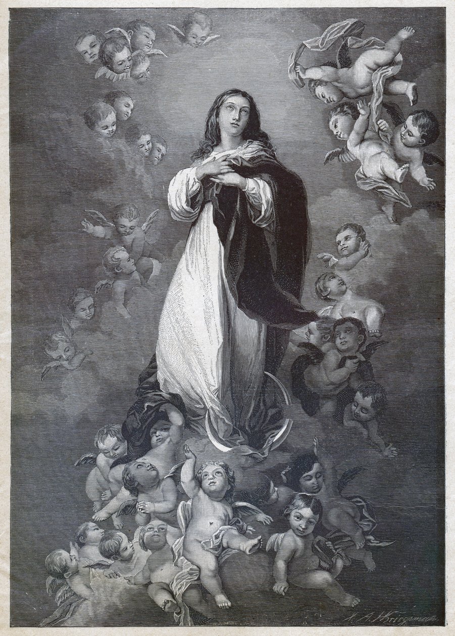 Immaculée Conception (gravure) - German School