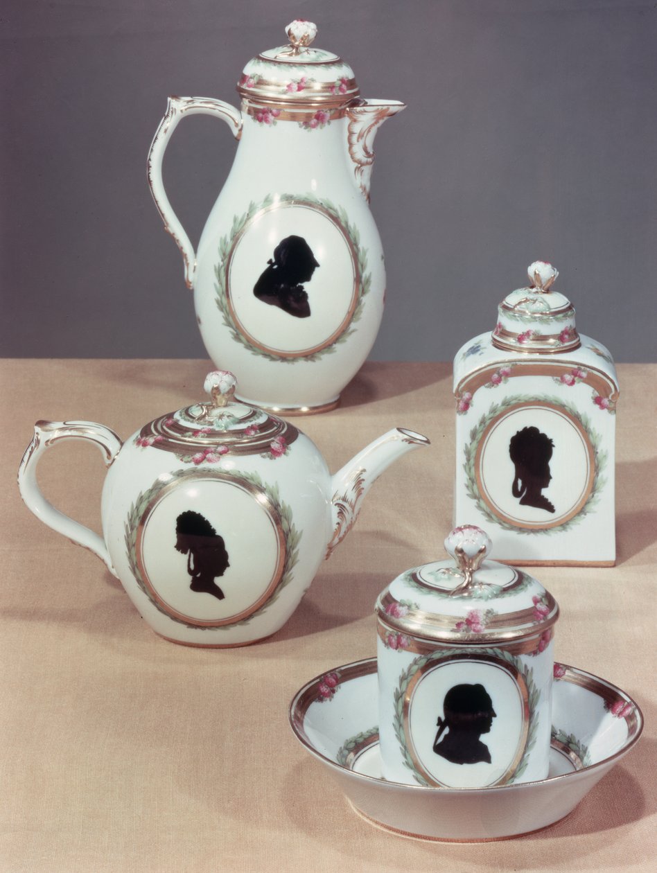 Service à thé de Meissen - German School