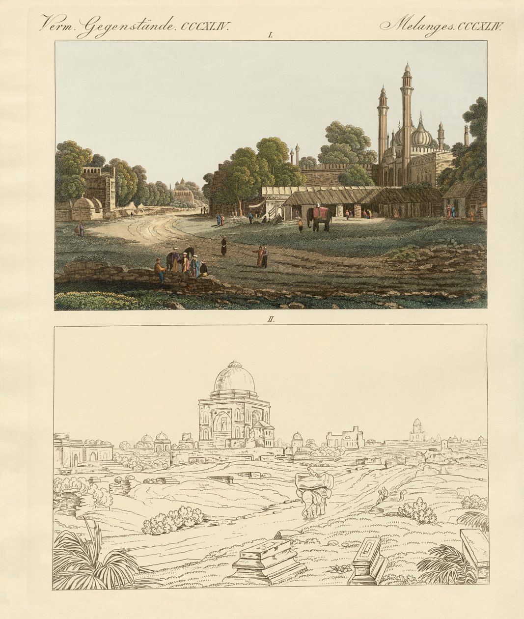 Nouveau et ancien Delhi - German School