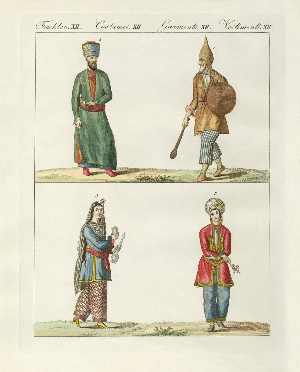 Costumes persans - German School