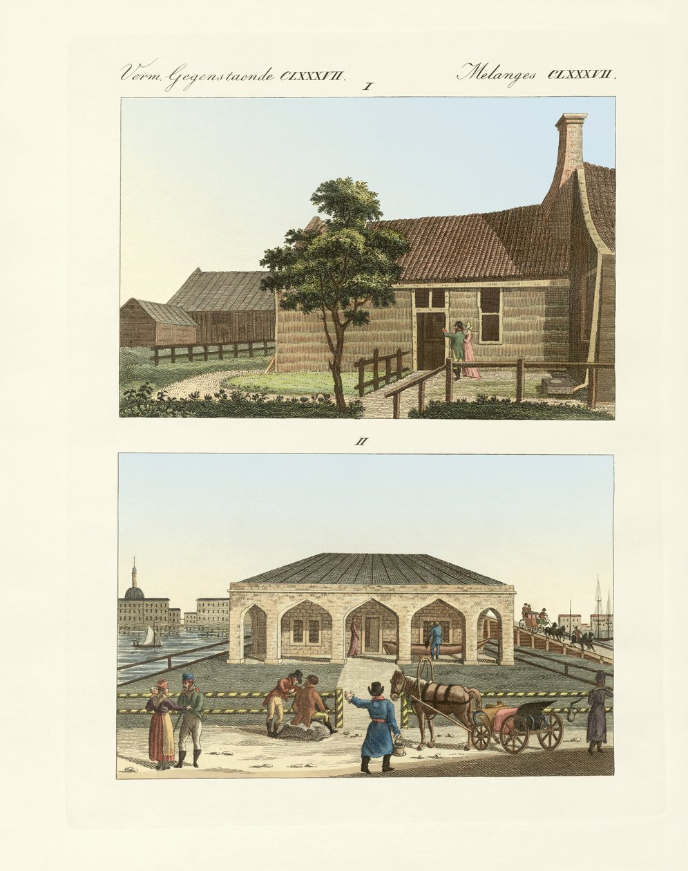 Pierre le Grand en tant que charpentier - German School