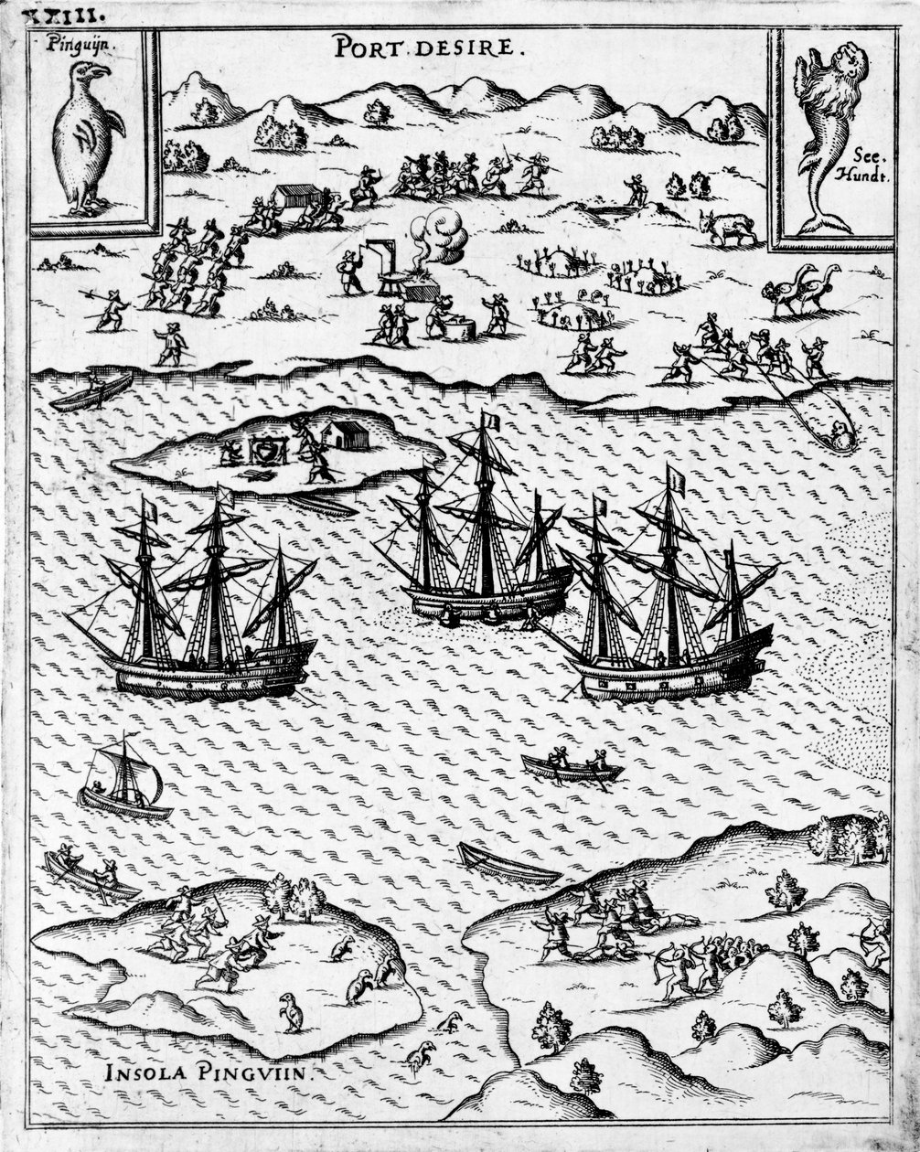 Port Desire, 1626 - German School