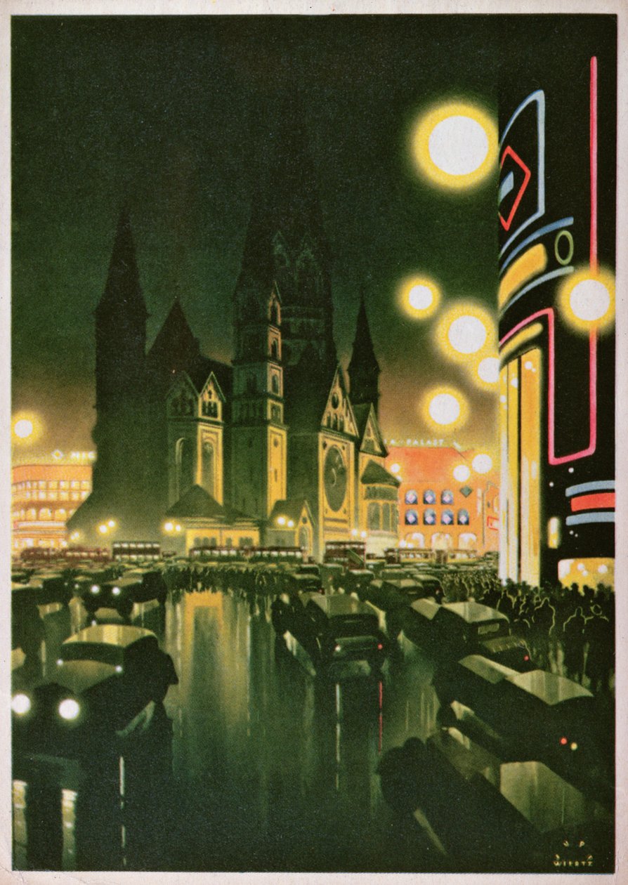 Carte postale représentant Berlin, vers 1930-1936 - German School