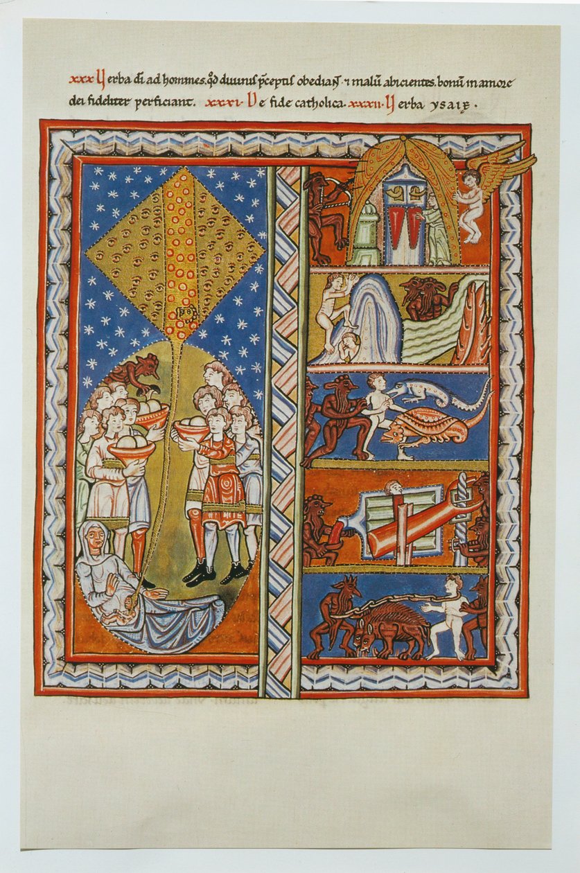 Scivias, Codex Rupertsberg - German School