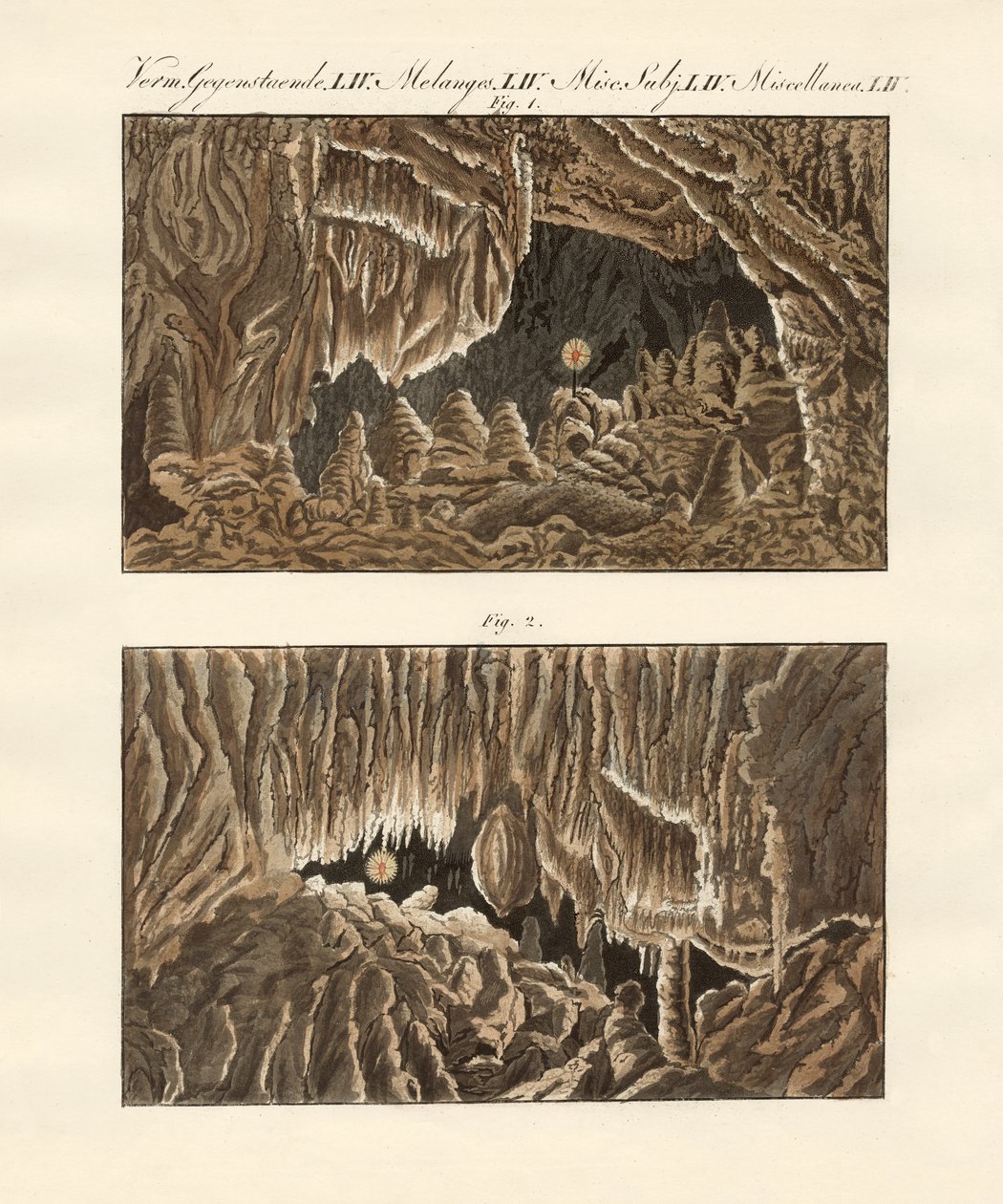 Grottes étranges - German School