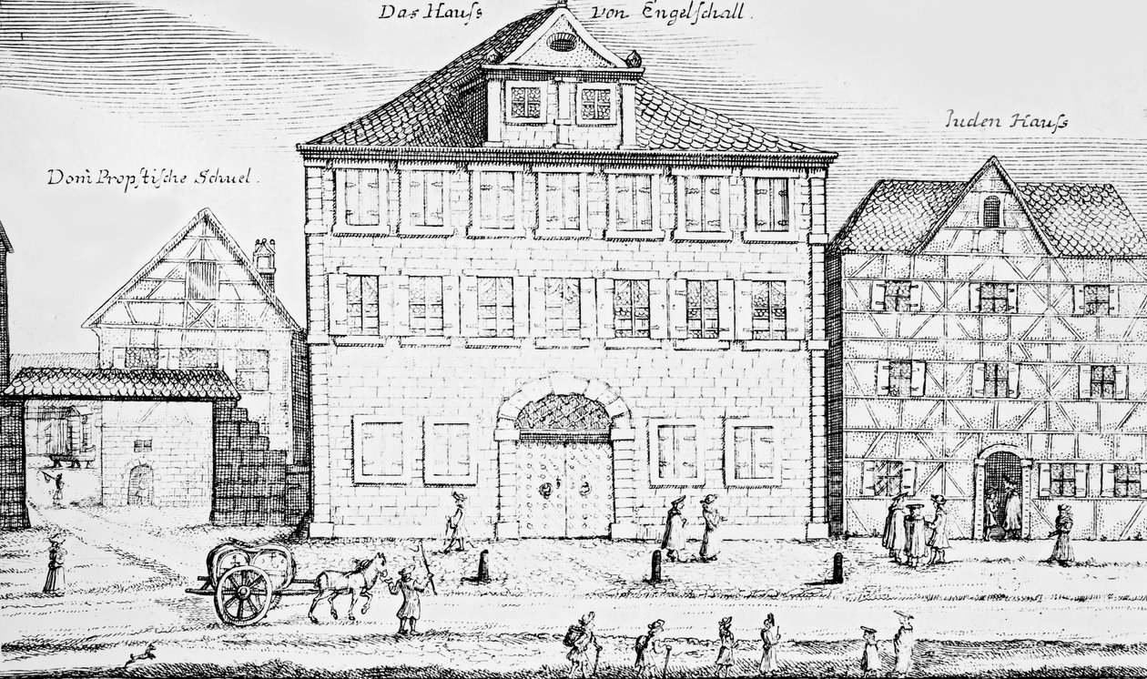 La rue principale à Nuremberg - German School